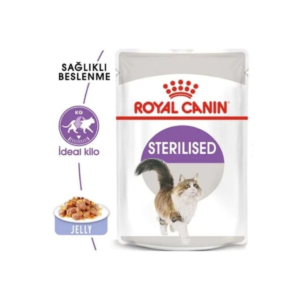 Royal Canin Jelly Sterilised Kısırlaştırılmış Yaş Kedi Maması 85 Gr