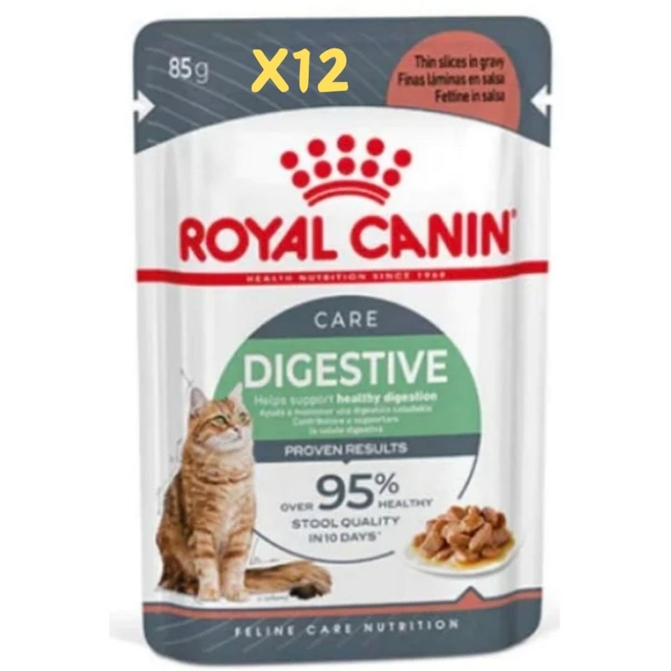 Royal Canin Pouch Gravy Digestive Hassas Yaş  Kedi Maması 12x85