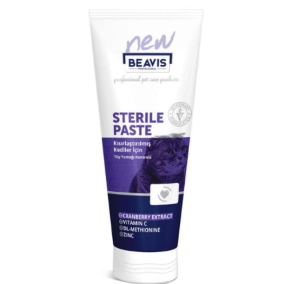 Beavis Kısırlaştırılmış Kediler için Vitamin & Mineralli Malt Paste 85 ml