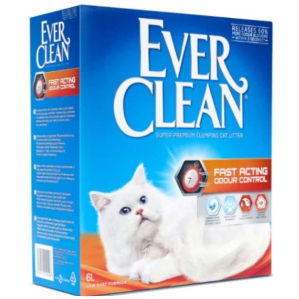 Ever Clean Fast Acting Doğal Bitki Özlü Hızlı Topaklanan Kedi Kumu 6lt