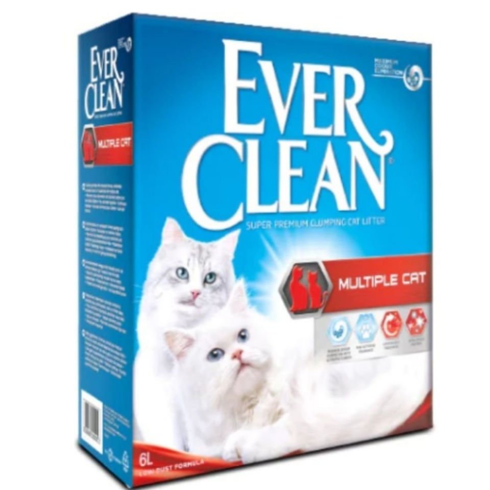 Ever Clean Multiple Çoklu Kullanıma Uygun Kedi Kumu 6lt
