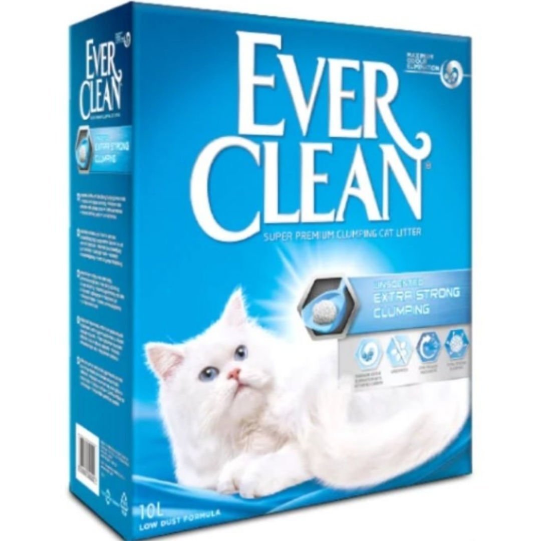 Ever Clean Extra Strength Ekstra Güçlü Kokusuz Topaklanan Kedi Kumu 10lt