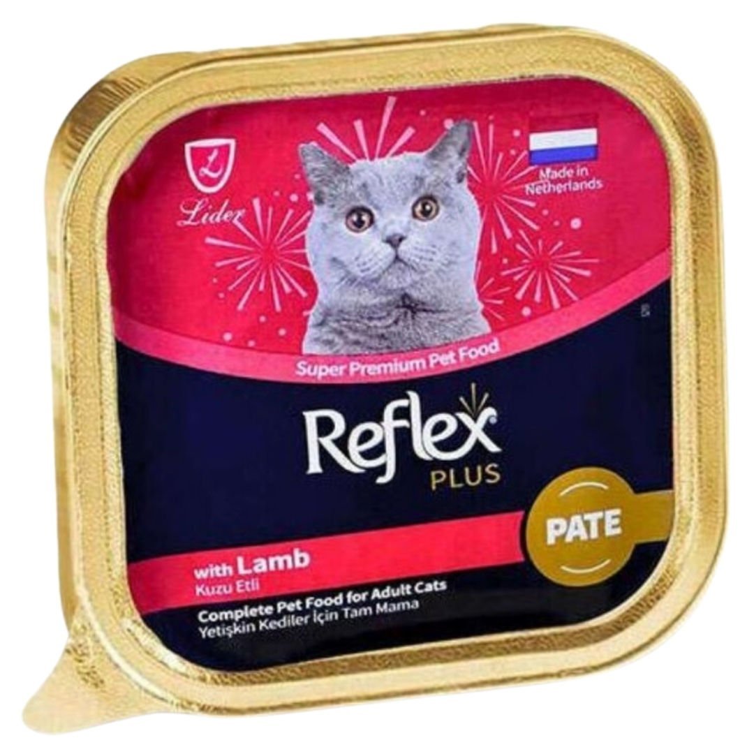 Reflex Plus Pate Kuzu Etli Yetişkin Kedi Yaş Maması 85 Gr