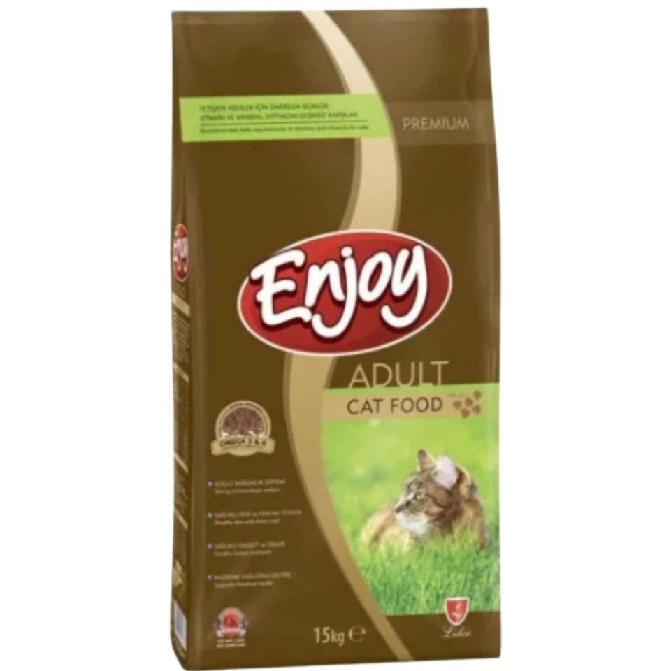 Enjoy Tavuklu Yetişkin Kedi Maması 15kg