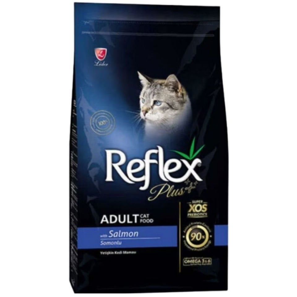 Reflex Plus Somonlu Yetişkin Kedi Maması 15kg