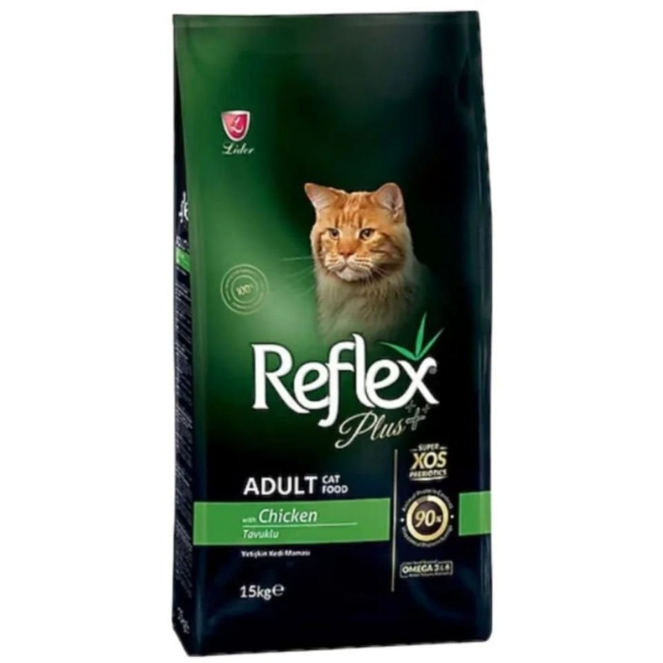 Reflex Plus Tavuklu Yetişkin Kedi Maması 15 Kg