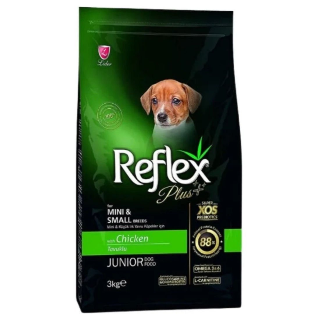 Reflex Plus Small Junior Mini Tavuklu Yavru Köpek Maması 3kg