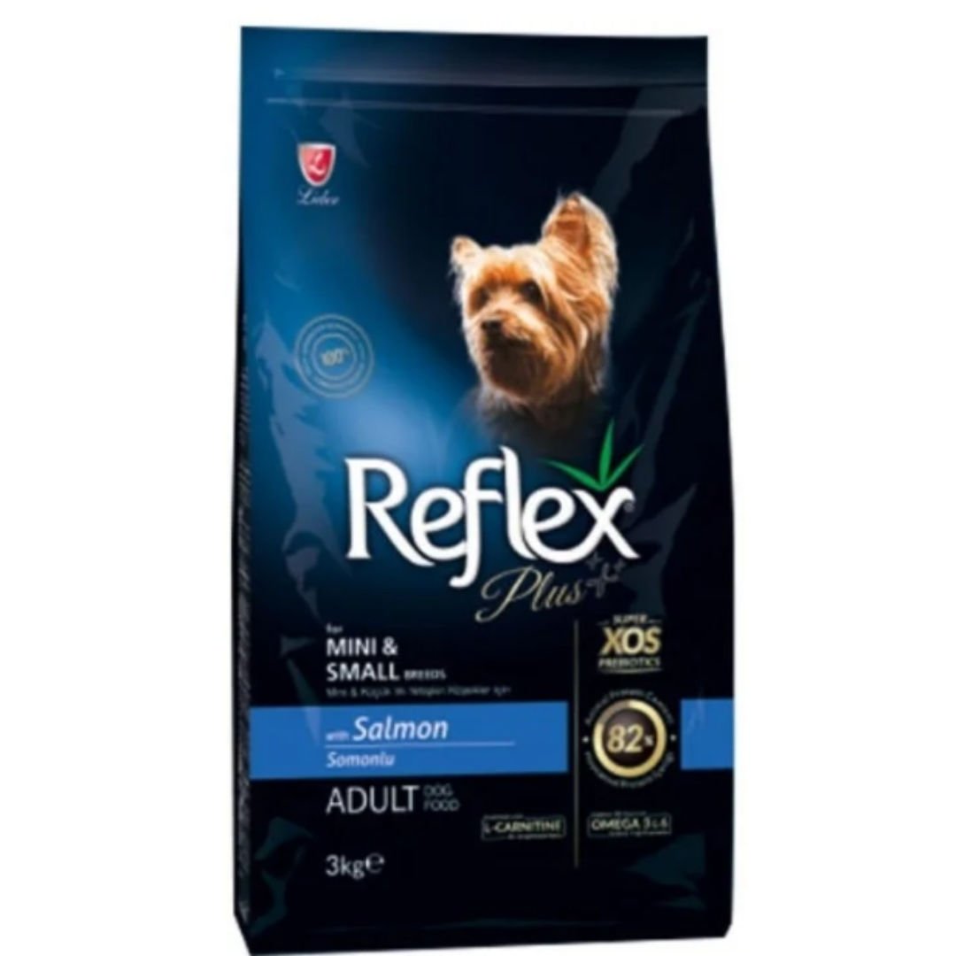 Reflex Plus Mini & Small Somonlu Küçük Irk Köpek Maması 3 Kg