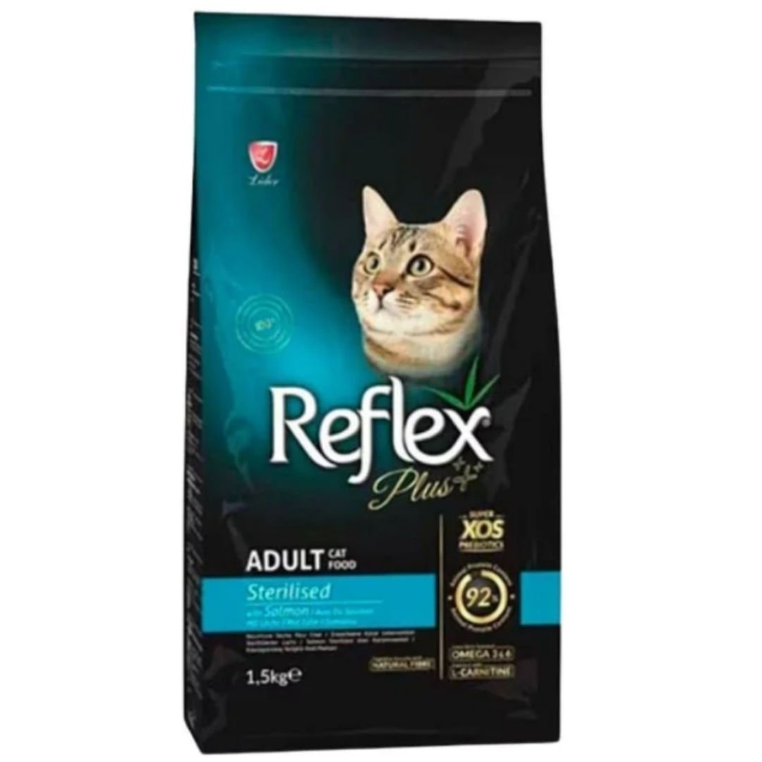 Reflex Plus Sterilised Somonlu Kısırlaştırılmış Kedi Maması 1,5 Kg